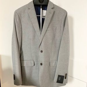 Banana Republic Slim Fit Men’s Blazer, 40R, Grey